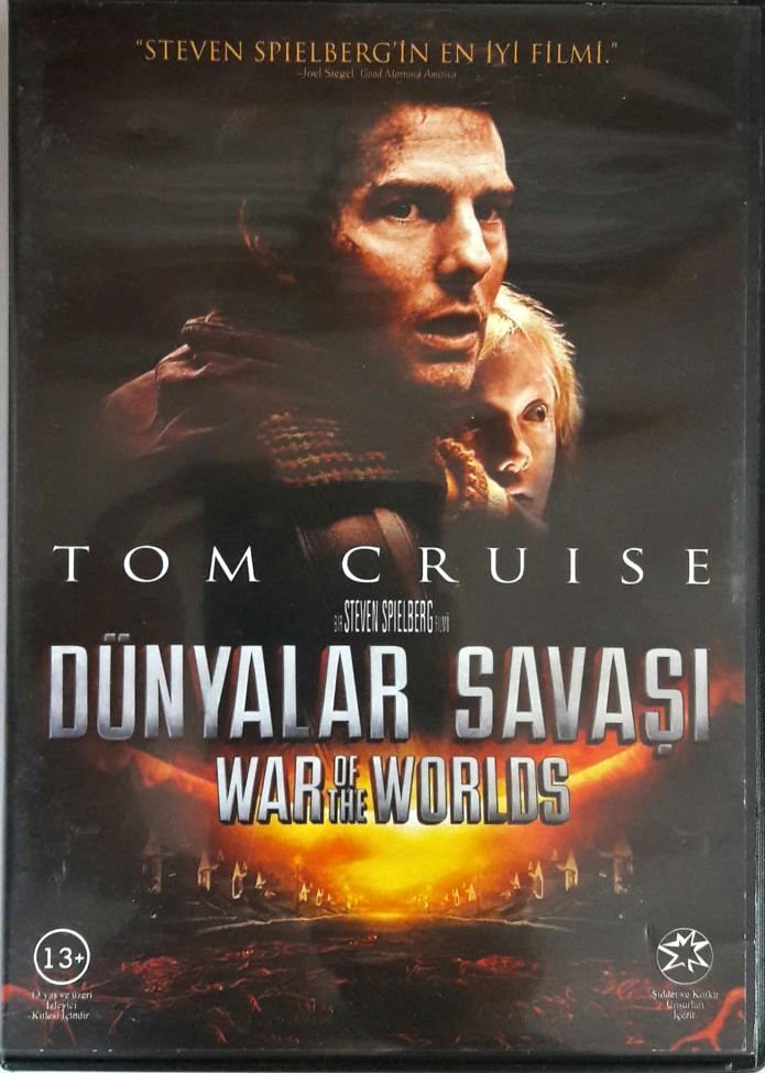 DÜNYALAR SAVAŞI - WAR OF THE WORLDS - TOM CRUISE - DAKOTA FANNING - STEVEN SPIELBERG - DVD 2.EL
