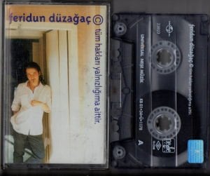 FERİDUN DÜZAĞAÇ - TÜM HAKLARI YALNIZLIĞIMA AİTTİR (2001) KASET 2.EL