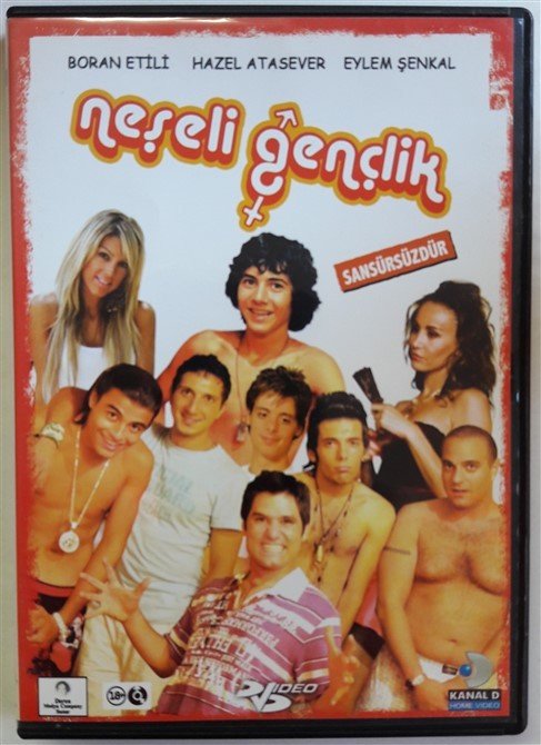 NEŞELİ GENÇLİK - BORAN ETİLİ - HAZEL ATASEVER - MESUT TANER - DVD 2.EL
