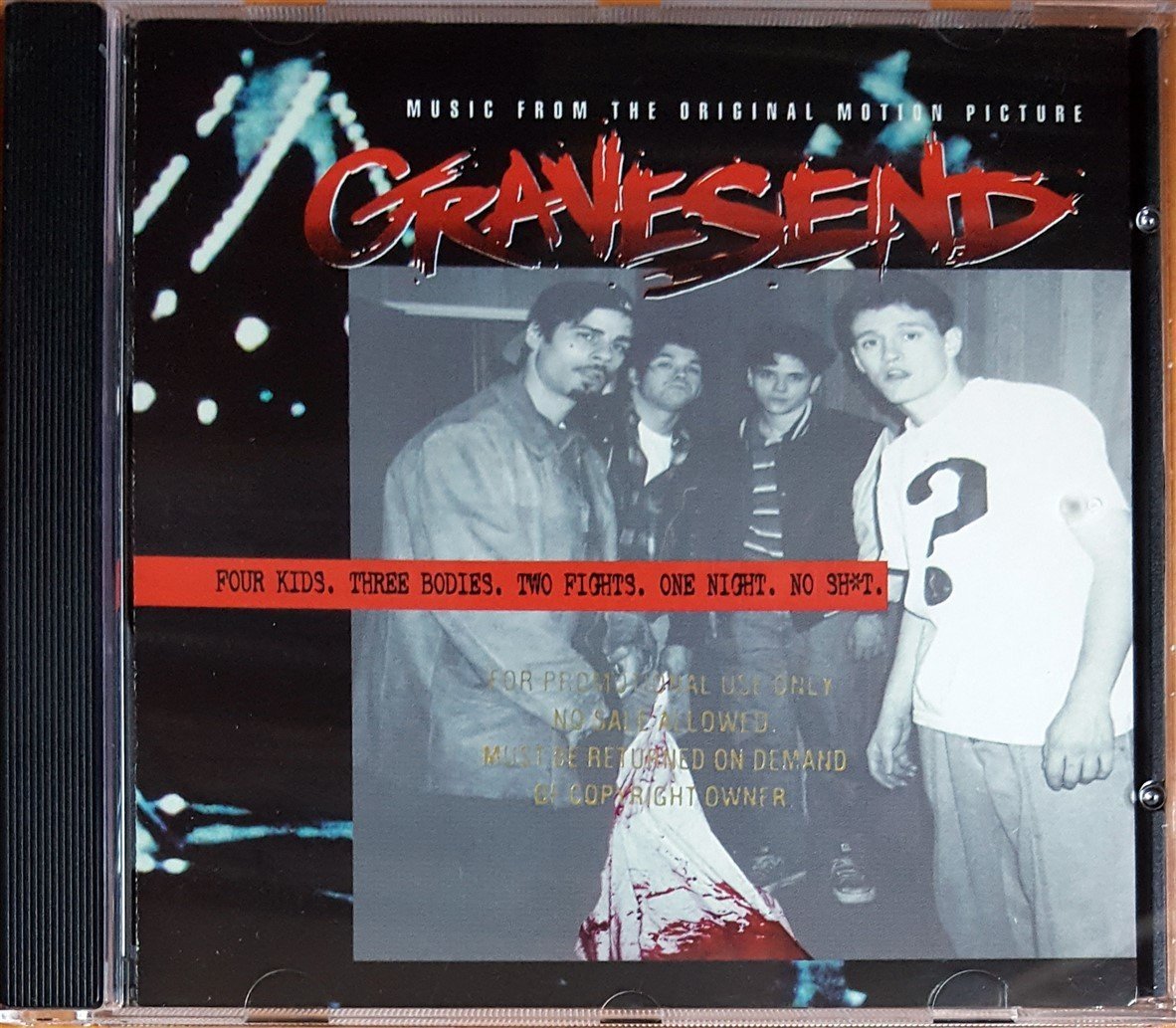 GRAVESEND SOUNDTRACK / CYPRESS HILL, CAKE, JAKE, LORDZ OF BROOKLYN (1997) ISLAND PROMO CD 2.EL
