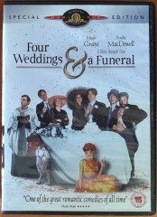 FOUR WEDDINGS & A FUNERAL - HUGH GRANT - DVD 2.EL TR ALTYAZI YOKTUR