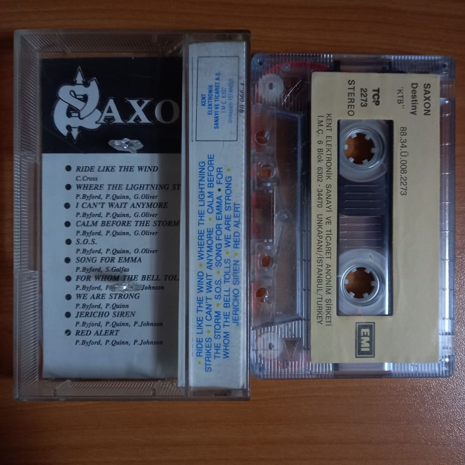 SAXON - DESTINY (1988) - KASET 2.EL