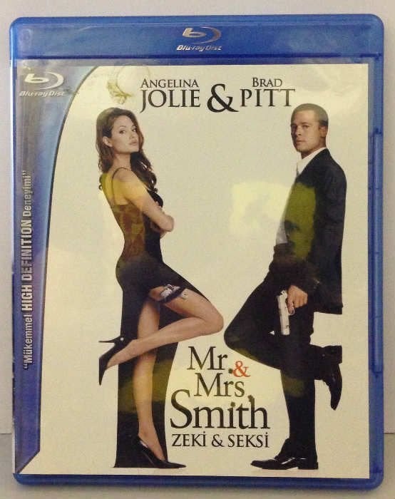 MR. & MRS. SMITH - BAY & BAYAN SMITH - BRAD PITT - ANGELINA JOLIE - BLU-RAY 2.EL