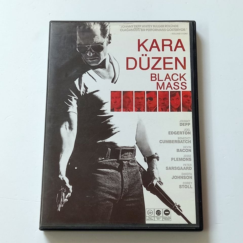 KARA DÜZEN - BLACK MASS - JOHNNY DEPP - BENEDICT CUMBERBATCH - KEVIN BACON - DVD 2.EL