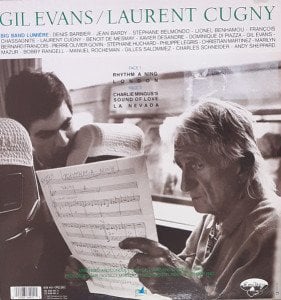 GIL EVANS / LAURENT CUGNY / BIG BAND LUMIÈRE – RHYTHM A NING (1988) - LP CUT OUT SIFIR PLAK