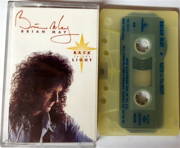 BRIAN MAY - BACK TO THE LIGHT (1992) KENT CASSETTE MADE IN TURKEY ''USED''