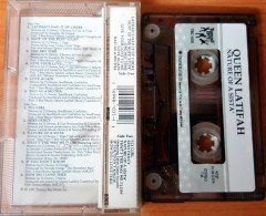 QUEEN LATIFAH - NATURE OF A SISTA (1991) TOPKAPI CASSETTE MADE IN TURKEY ''USED'' PAPER LABEL