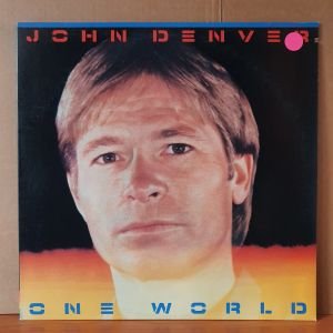 JOHN DENVER - ONE WORLD (1986) - LP 2.EL PLAK