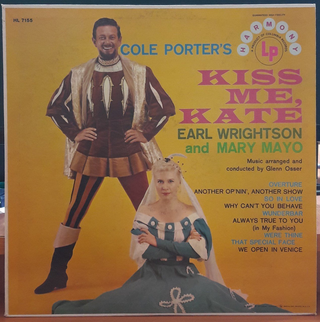 COLE PORTER'S KISS ME KATE - PLAK 2.EL