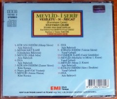 MEVLİD-İ ŞERİF / SÜLEYMAN ÇELEBİ, NEZİH UZEL - CD SIFIR