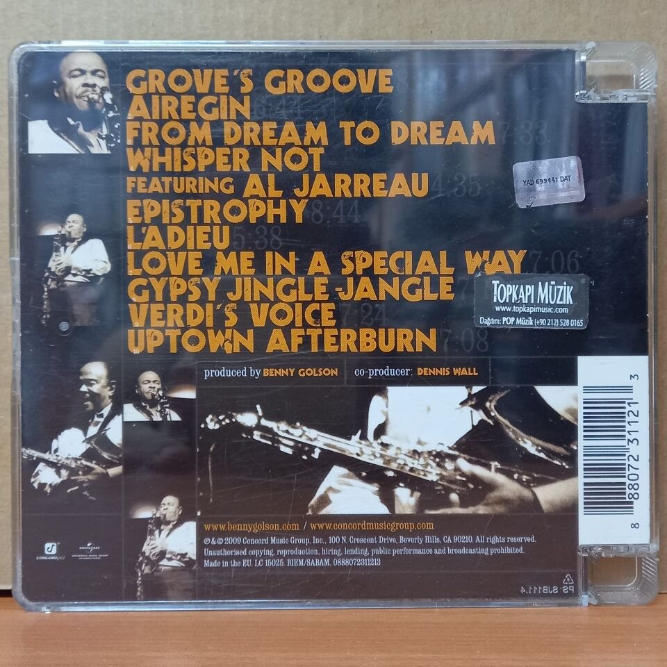BENNY GOLSON – NEW TIME, NEW 'TET (2009) - CD 2.EL