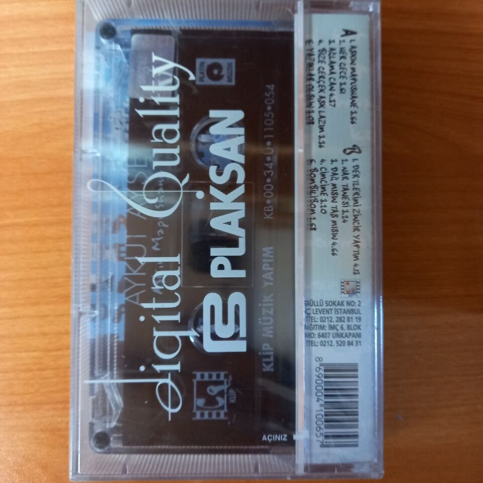 AYKUT AYŞE - AŞKIN MAPUSHANE (2000) - KASET SIFIR
