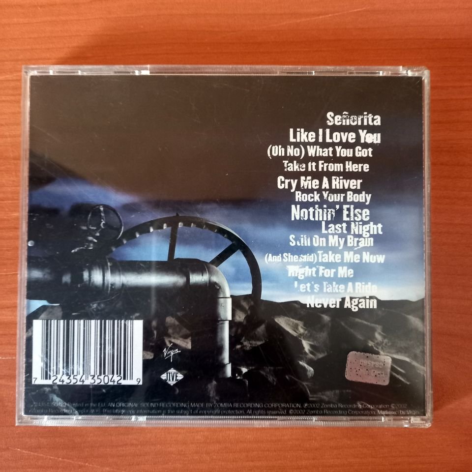 JUSTIN TIMBERLAKE – JUSTIFIED (2002) - CD 2.EL