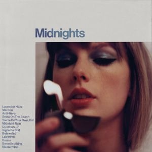 TAYLOR SWIFT - MIDNIGHTS - MOONSTONE BLUE MARBLED EDITION (2022) LP SIFIR PLAK