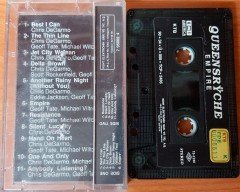 QUEENSRYCHE - EMPIRE (1990) KENT CASSETTE MADE IN TURKEY ''USED'' PAPER LABEL