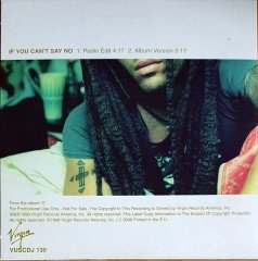 LENNY KRAVITZ - IF YOU CAN'T SAY NO (1998) - CD VIRGIN PROMO SINGLE 2.EL