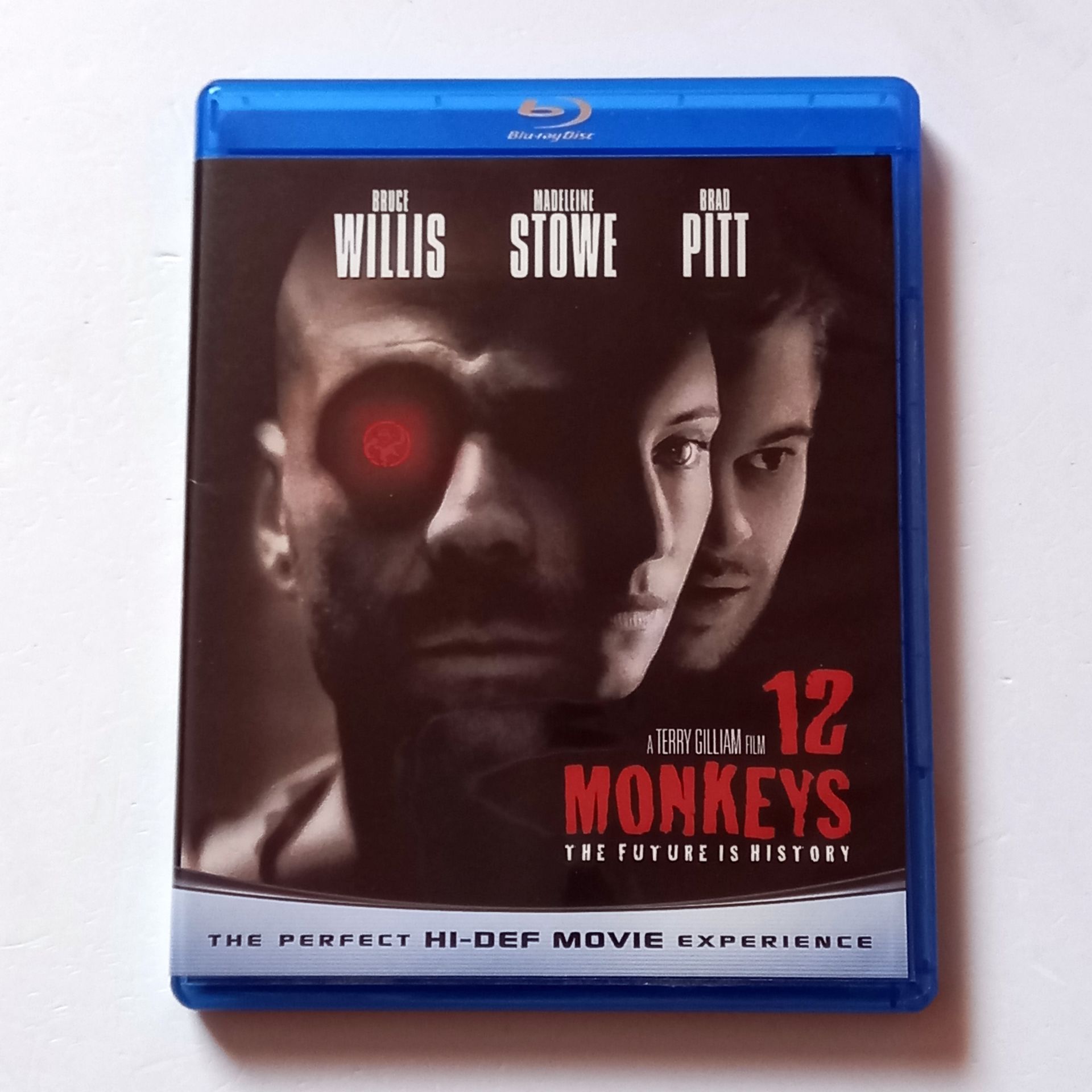 12 MONKEYS - BRUCE WILLIS, MADELEINE STOWE, BRAD PITT - YÖN.: TERRY GILLIAM  - BLU-RAY 2.EL BÖLGE A TÜRKÇE ALTYAZI YOKTUR