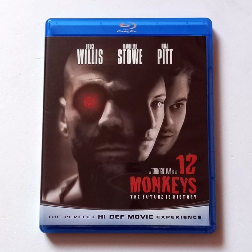 12 MONKEYS - BRUCE WILLIS, MADELEINE STOWE, BRAD PITT - YÖN.: TERRY GILLIAM  - BLU-RAY 2.EL BÖLGE A TÜRKÇE ALTYAZI YOKTUR