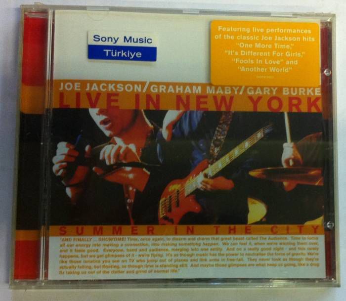 JOE JACKSON - SUMMER IN THE CITY (2000) - CD SIFIR