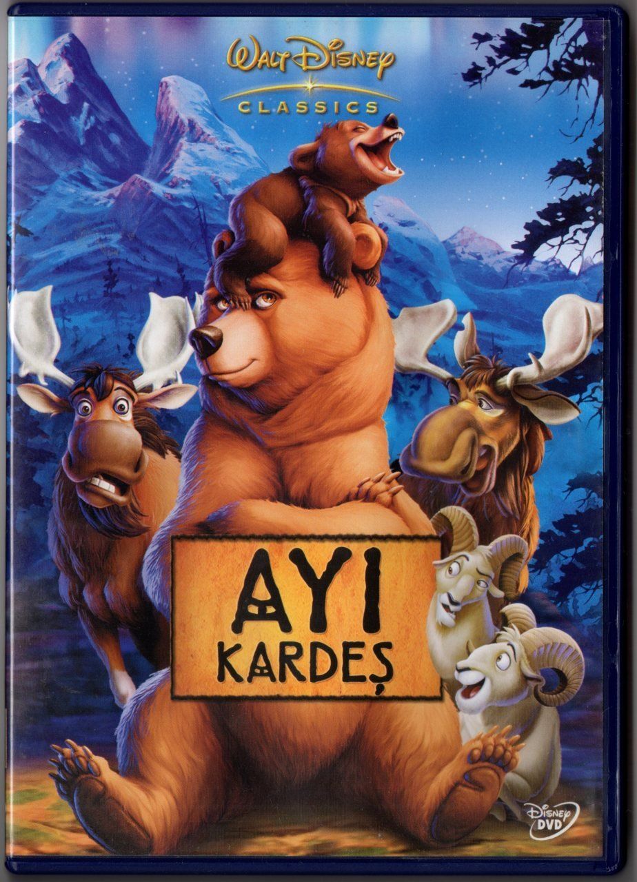 AYI KARDEŞ - BROTHER BEAR - WALT DISNEY ANİMASYONU - DVD 2.EL