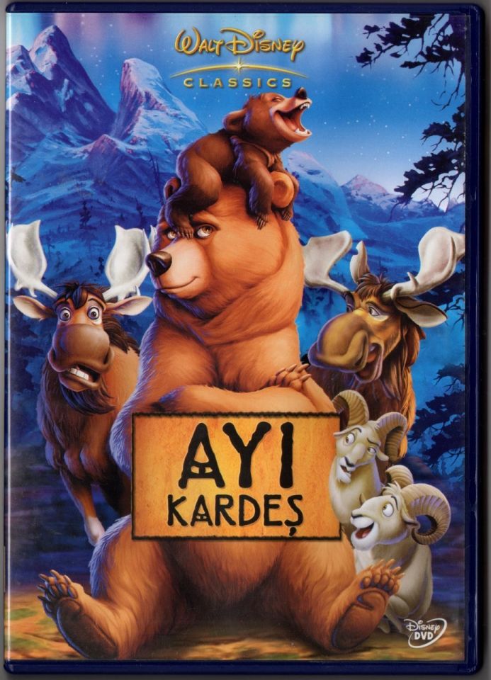 AYI KARDEŞ - BROTHER BEAR - WALT DISNEY ANİMASYONU - DVD 2.EL