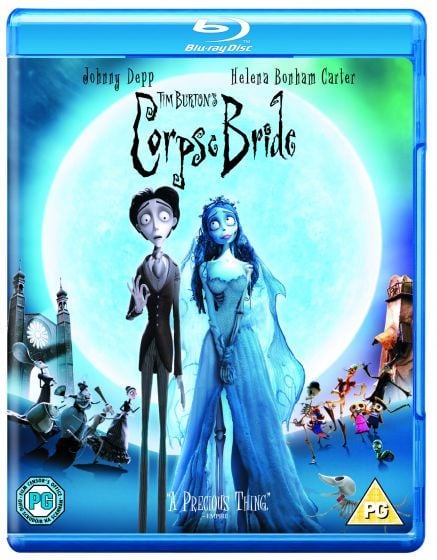 CORPSE BRIDE - TIM BURTON - JOHNNY DEPP, HELENA BONHAM CARTER -  BLU-RAY AMBALAJINDA SIFIR - TÜRKÇE ALTYAZI YOKTUR