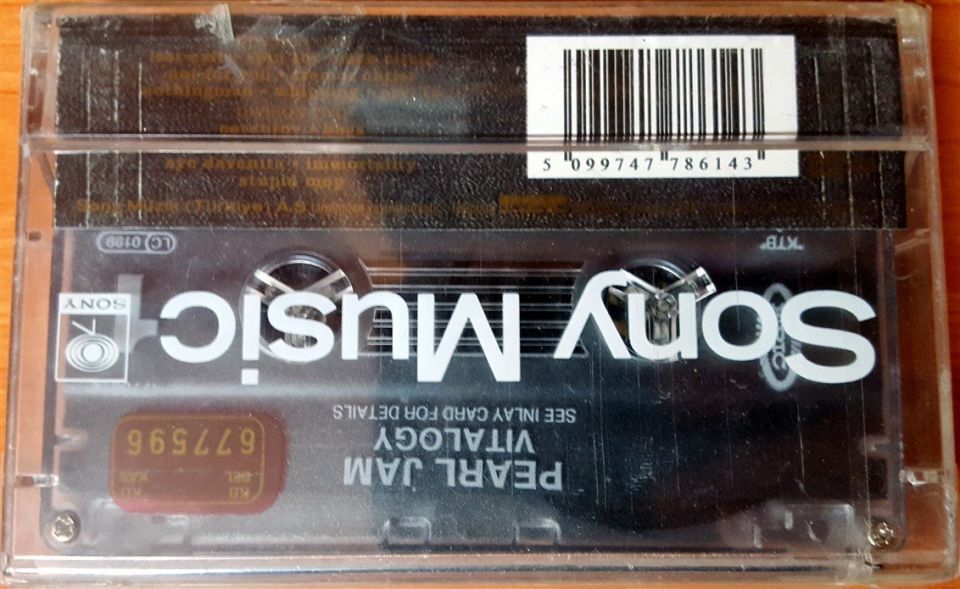 PEARL JAM - VITALOGY (1994) - KASET AMBALAJINDA SIFIR