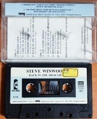 STEVE WINWOOD - BACK IN THE HIGH LIFE (1988) MMY KASET 2.EL