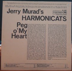 JERRY MURAD'S HARMONICATS - PEG O' MY HEART - PLAK 2.EL
