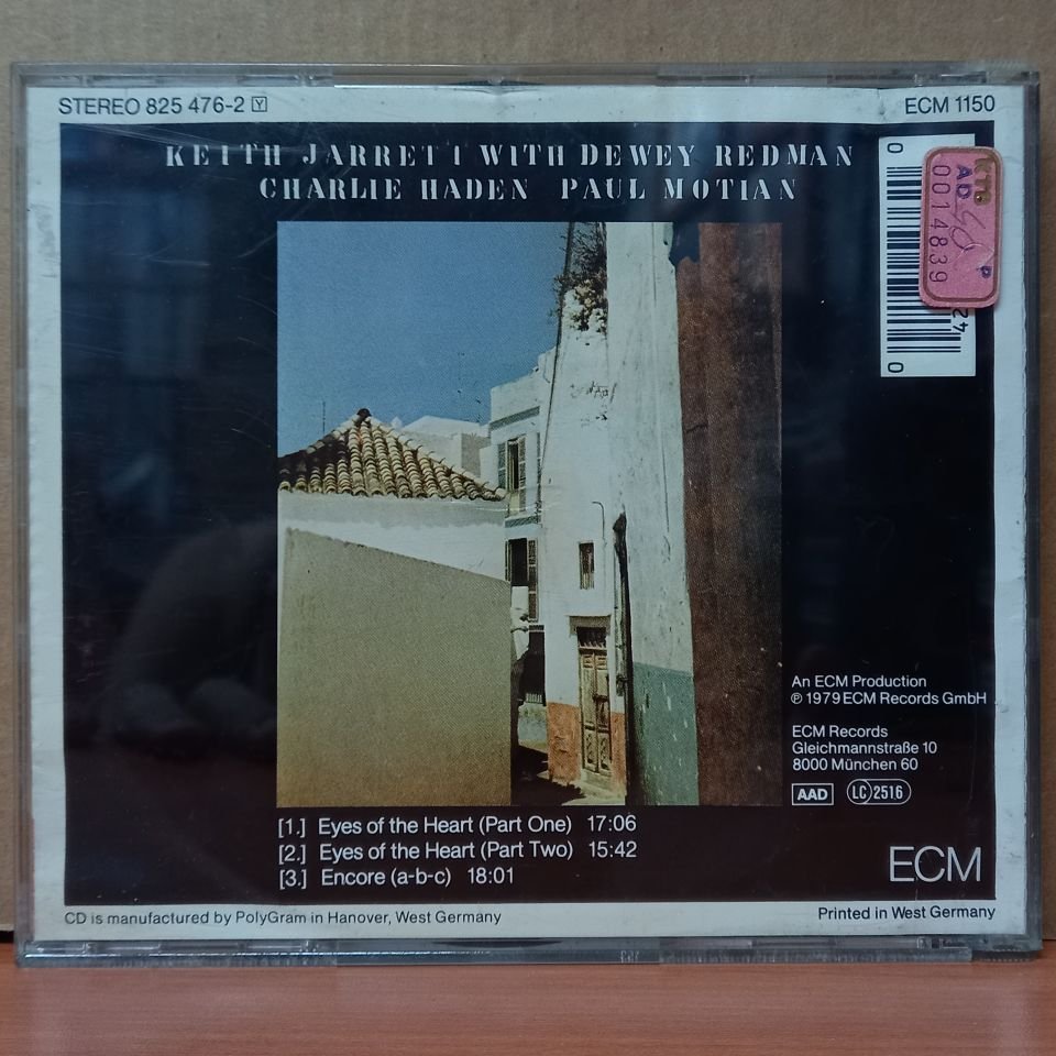 KEITH JARRETT – EYES OF THE HEART - CD 2.EL