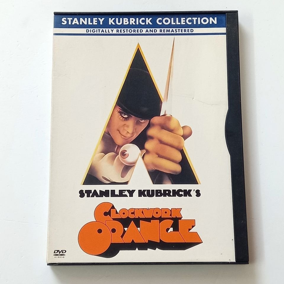 A CLOCKWORK ORANGE - OTOMATİK PORTAKAL - STANLEY KUBRICK - SNAPCASE DVD 2.EL