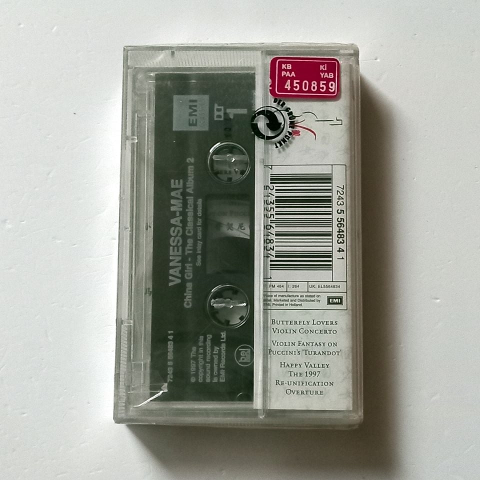 VANESSA MAE - CHINA GIRL (1997) - KASET MADE IN HOLLAND SIFIR