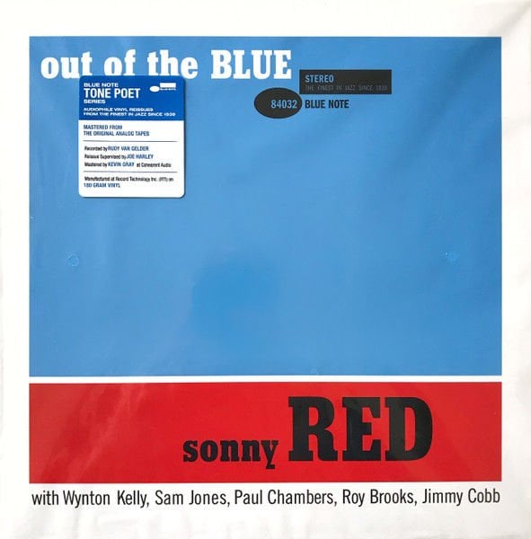 SONNY RED – OUT OF THE BLUE (1960) - LP 2022 REISSUE 180GR GATEFOLD TONE POET SERIES SIFIR PLAK