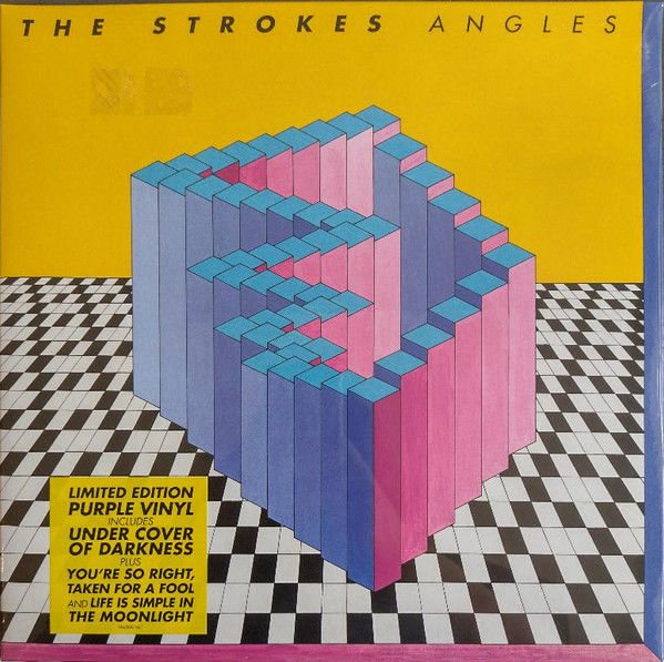 THE STROKES - ANGLES (2011) - LP 2023 LIMITED EDITION PURPLE VINYL SIFIR PLAK