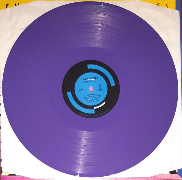THE STROKES - ANGLES (2011) - LP 2023 LIMITED EDITION PURPLE VINYL SIFIR PLAK