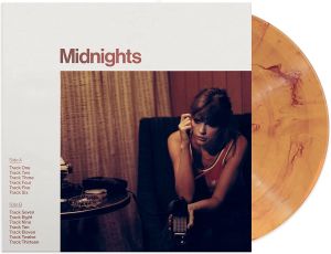 TAYLOR SWIFT - MIDNIGHTS - BLOOD MOON MARBLED EDITION (2022) LP SIFIR PLAK