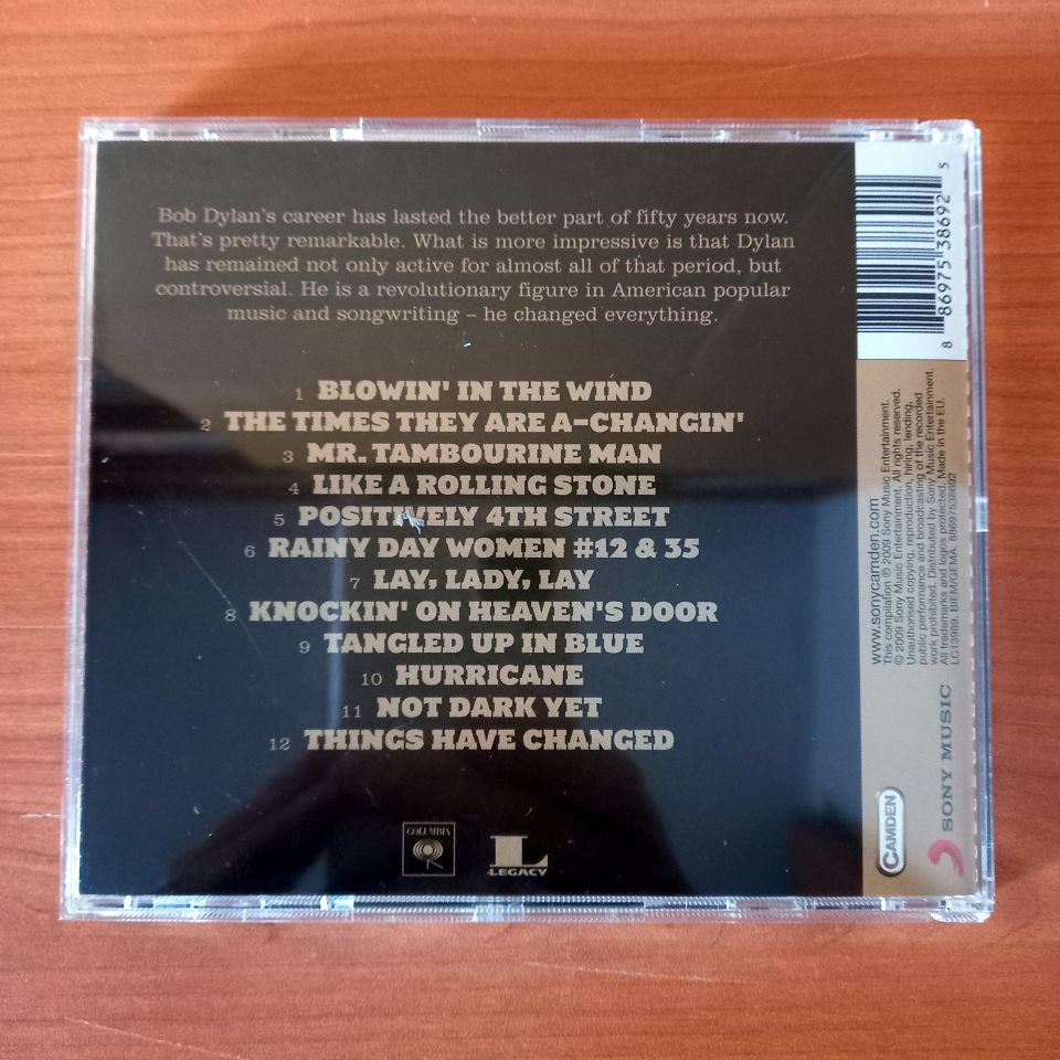 BOB DYLAN – THE COLLECTION (2009) - CD 2.EL