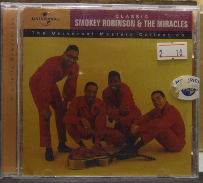 SMOKEY ROBINSON & MIRACLES - BEST OF - CD 2.EL