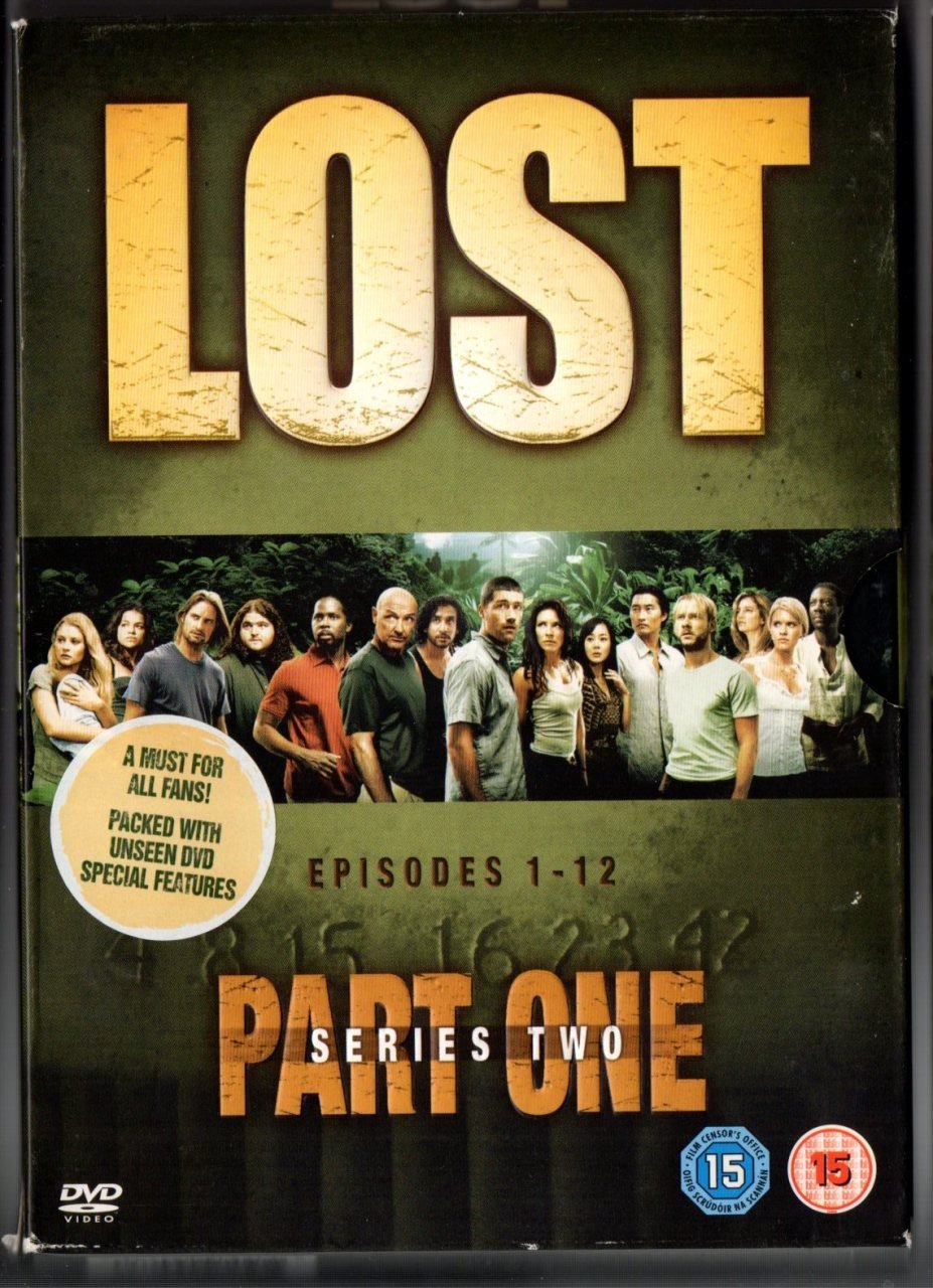 LOST 2 - PART ONE / PART TWO SERIES TWO - 8DVD 2.EL TR ALTYAZI YOKTUR