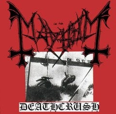 MAYHEM - DEATHCRUSH (1987) - LP 2019 REISSUE BLACK METAL REISSUE SIFIR PLAK
