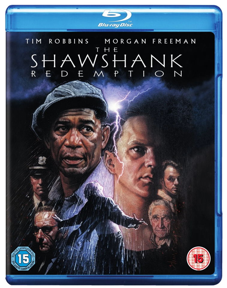 THE SHAWSHANK REDEMPTION - TIM ROBBINS, MORGAN FREEMAN - FRANK DARABONT - BLU-RAY AMBALAJINDA SIFIR - TÜRKÇE ALTYAZI YOKTUR