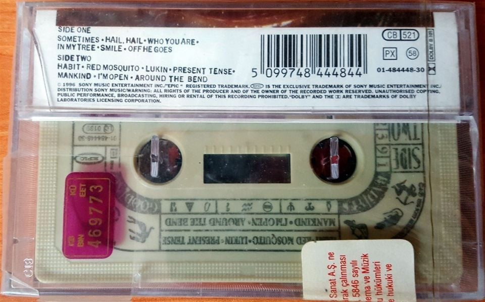 PEARL JAM - NO CODE (1996) - KASET AMBALAJINDA SIFIR