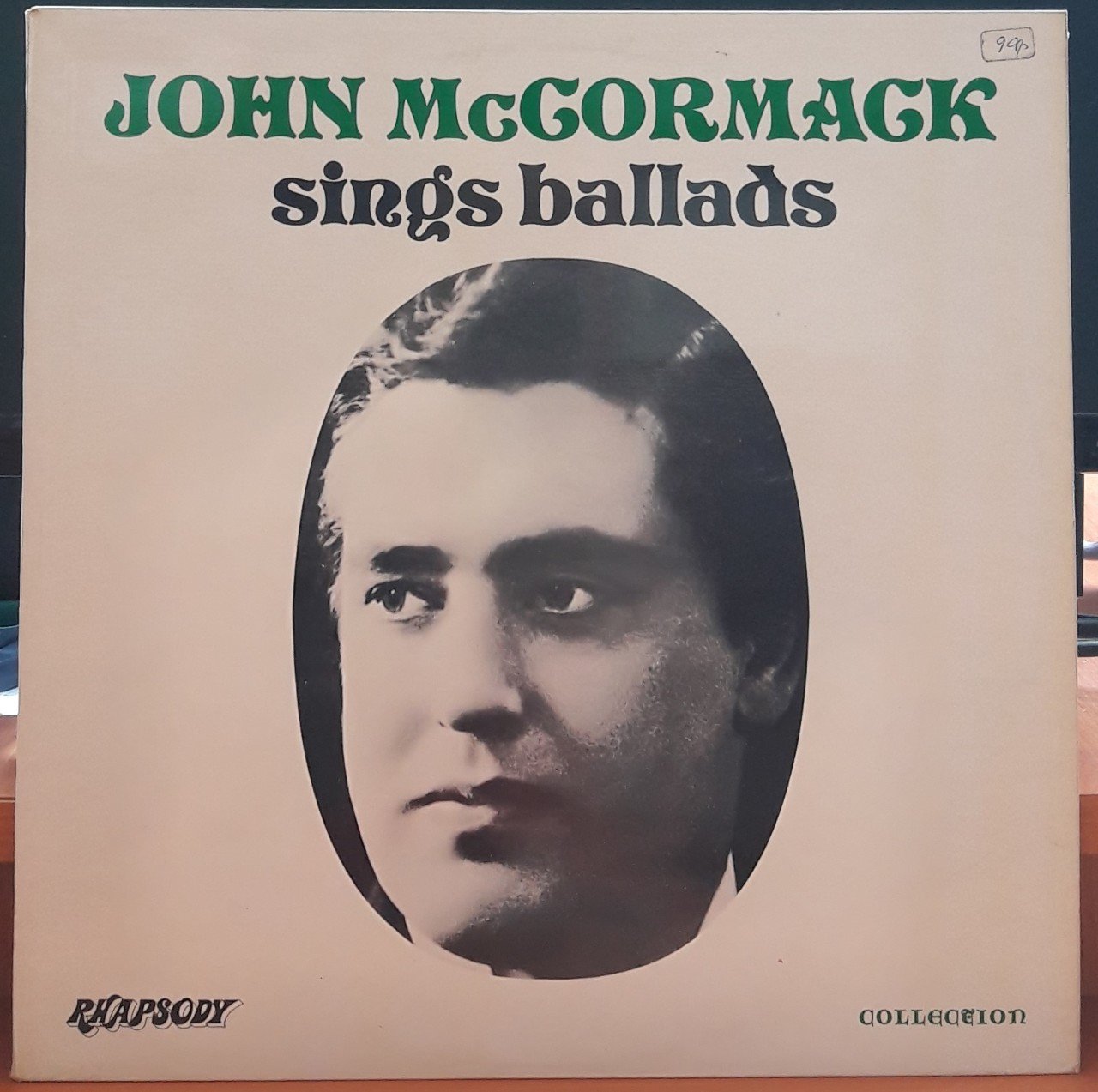 JOHN McCORMACK - SINGS BALLADS (IRISH) 2.EL PLAK