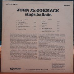 JOHN McCORMACK - SINGS BALLADS (IRISH) 2.EL PLAK