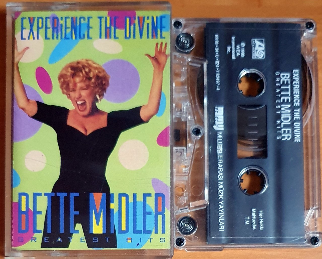 BETTE MIDLER - EXPERIENCE THE DIVINE / GREATEST HITS (1993) - KASET 2.EL