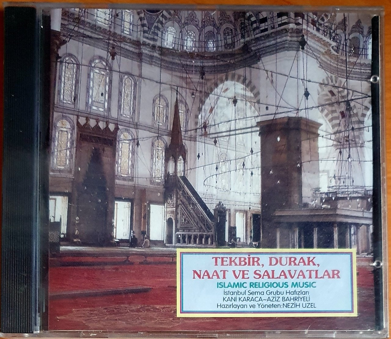 TEKBİR, DURAK, NAAT VE SALAVATLAR / NEZİH UZEL - CD SIFIR