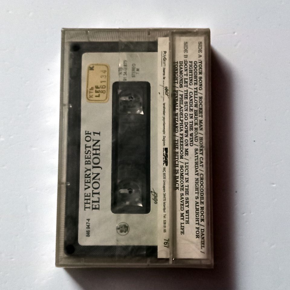 ELTON JOHN - THE VERY BEST OF ELTON JOHN 1 (1991) - KASET SIFIR