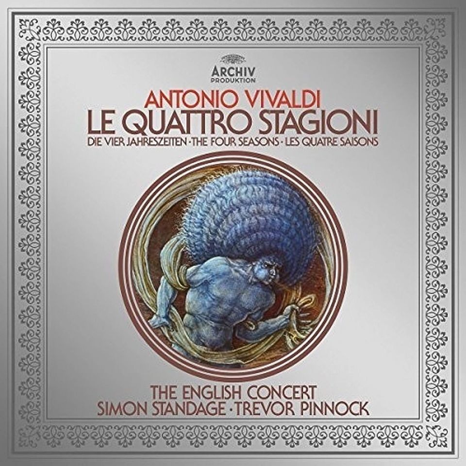 VIVALDI - LE QUATTRO STAGIONI /THE FOUR SEASON SIMON STANDAGE / TREVOR PINNOCK (1982) - LP 180GR 2018 EDITION SIFIR PLAK