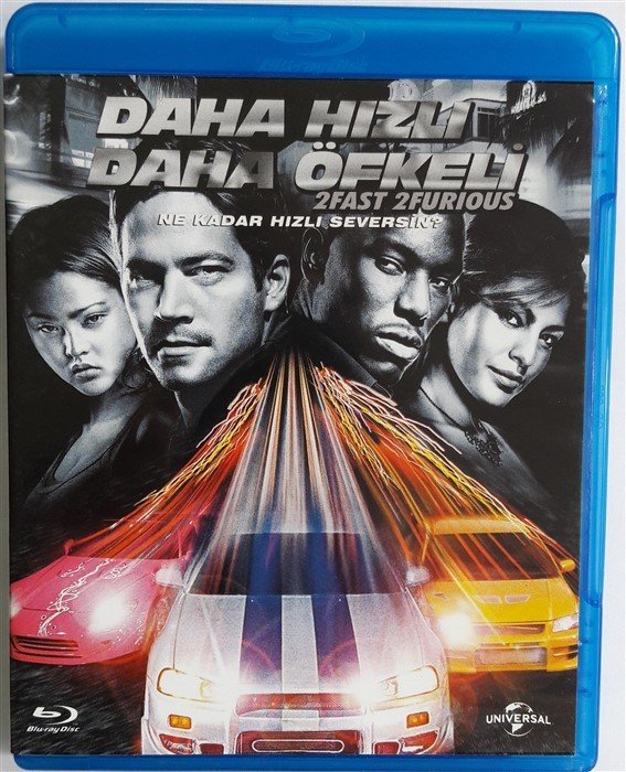 2 FAST 2 FURIOUS - DAHA HIZLI DAHA ÖFKELİ - BLU-RAY 2.EL