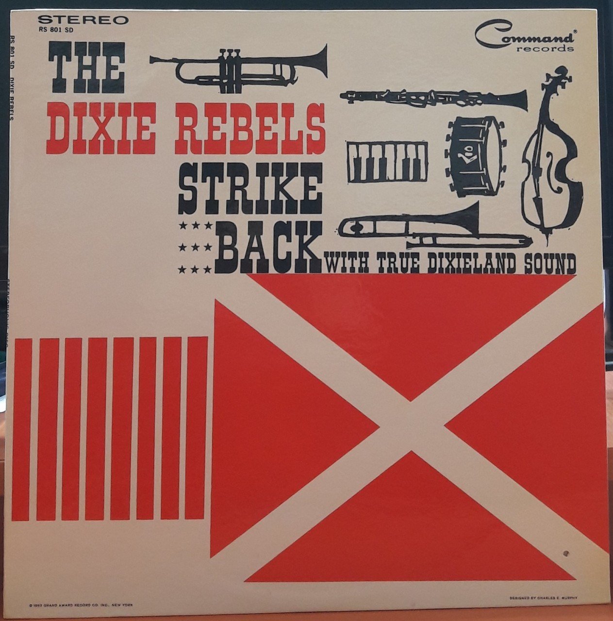 THE DIXIE REBELS - STRIKE BACK (1962) - PLAK 2.EL